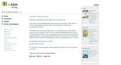 Desktop Screenshot of oekom.de